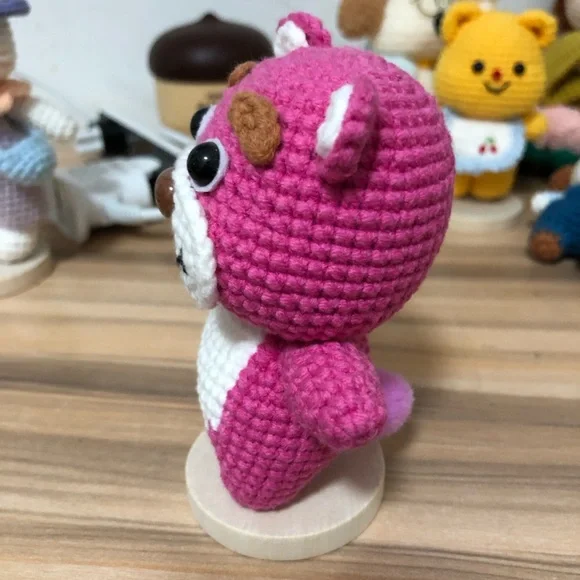 Handmade Plush Toy Bag Charm & Keychain - Picture 4 of 5